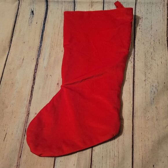 Joy Christmas Stocking Red White Puppy Labrador Dogs 18” - Picture 9 of 12